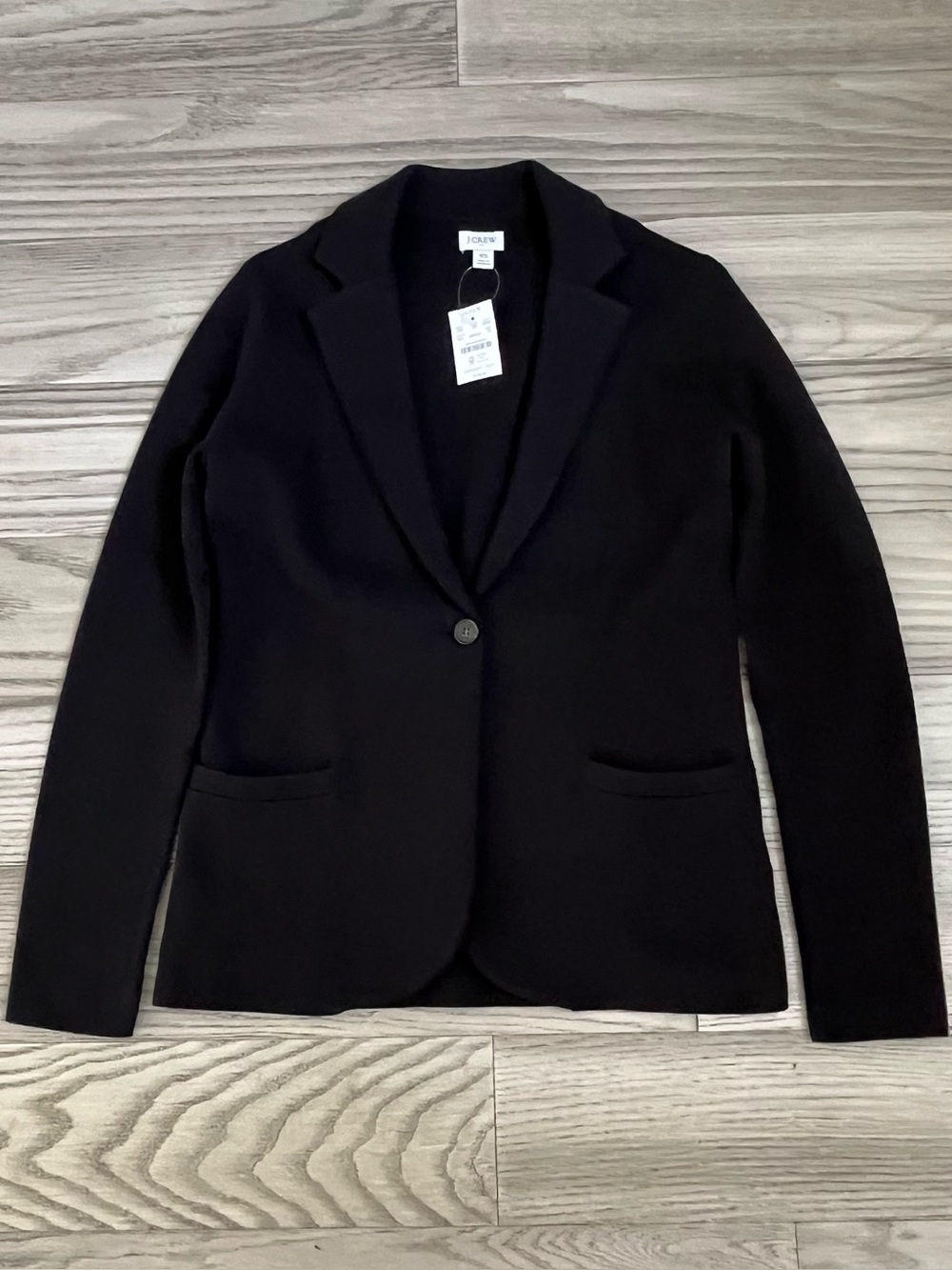 NWT J. Crew Women's
Black Schoolboy Sweater
Blazer/Cardigan Size x-small